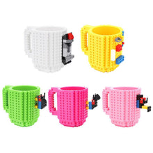 Load image into Gallery viewer, 350ml DIY Building Blocks Toy Milk Cups Coffee Mugs Compatible Legoings Creative Kit Enlighten Toys for Children Birthday Gifts