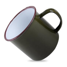 Load image into Gallery viewer, 8cm Outdoor Home Vintage Style Handmade Enamel Cup Mug for Drinking Coffee Bear Tea Camping Hiking Gift